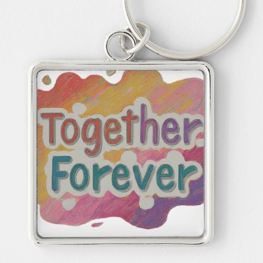 Samen Forever Sleutelhanger (Voorkant)