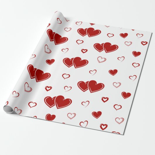 Samen Forever Valentijnsdag Cadeaupapier (Uitgerold)