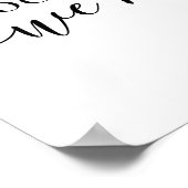 Samen Gepersonaliseerd liefdeshart 9 Fotocollage Poster (Hoek)