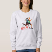 Samen hardlopen | Dames sweatshirt (Voorkant)