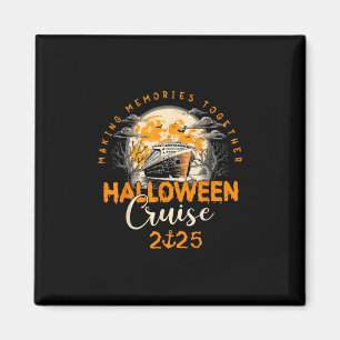 Samen Herinneringen Maken Halloween Cruise Familie Magneet