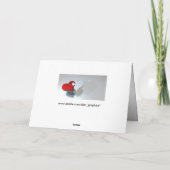 "Samen" houd voor altijd van het Raadsel Valentijn Feestdagen Kaart (Achterkant)