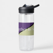 Samen in Song Horizontal Water Bottle Waterfles (Links)