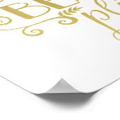 Samen is een mooie plek om te worden | Gold Print (Hoek)