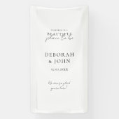 Samen is een prachtige plek om te zijn! Elegant, Spandoek (Verticaal)