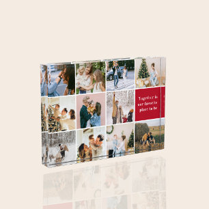 Samen is onze favoriete plek om fotocollage te zij fotoblokken