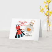 Samen koken kaart (Gele Bloem)