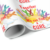 Samen kunnen we een CURE vinden Cadeaupapier (Rol Hoek)