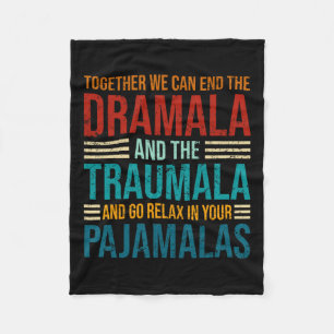 Samen kunnen we een einde maken aan de drama's en fleece deken