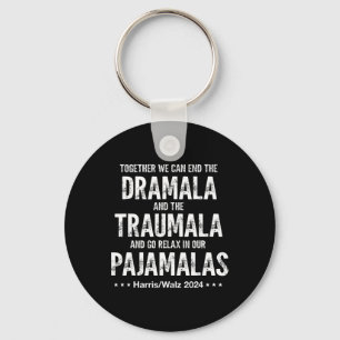 Samen kunnen we een einde maken aan de drama's en  sleutelhanger