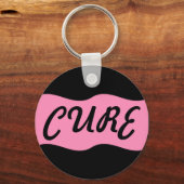 Samen kunnen we een kuur vinden sleutelhanger (Voorkant)
