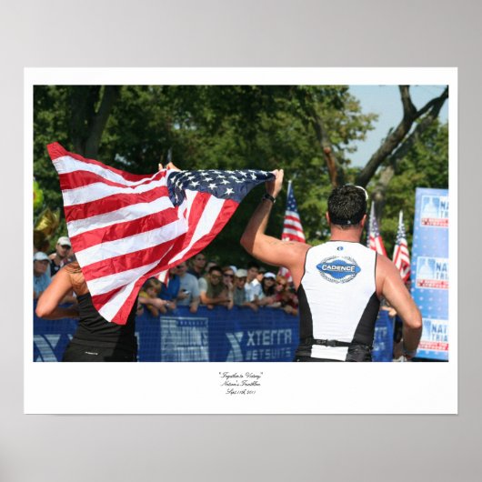 Samen met de overwinning poster (Voorkant)