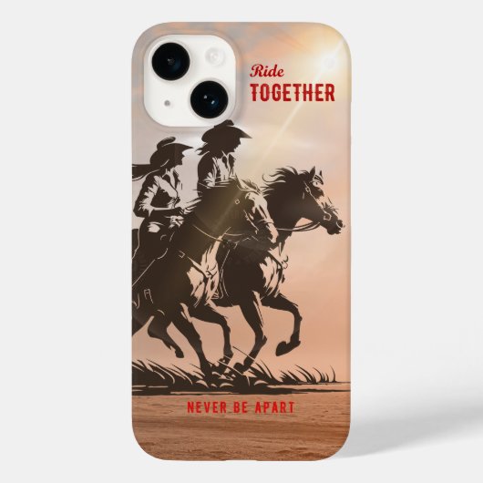 Samen rijden - Een heerlijk Western leven | Case-Mate iPhone Case (Achterkant)