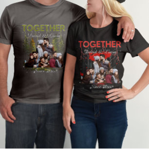 Samen Sinds Illegale Kopie Retro Stijl Aangepaste T-shirt
