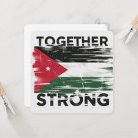 Samen sterke steun Palestina