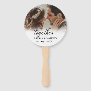 Samen Sterker Script Foto Save The Date Handwaaier
