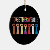 SAMEN STIJGEN WE ROND TREE ORNAMENT (Rechts)