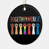 SAMEN STIJGEN WE ROND TREE ORNAMENT (Links)