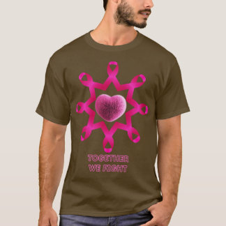 Samen strijden we tegen bewustwording t-shirt
