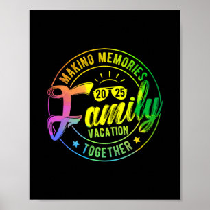 Samen vakantieherinneringen maken met het gezin 20 poster