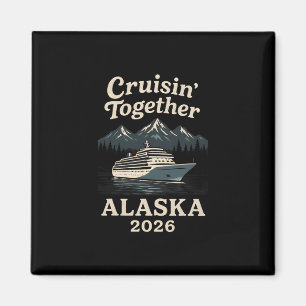 Samen varen Alaska-cruise 2026 Vakantie Fami Magneet