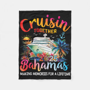 Samen varen Hamas 2025 T-shirt Familie Cruise Va Fleece Deken
