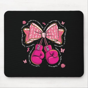 Samen vechten we om bokshandschoenen Bow Breast te Muismat