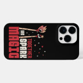 SAMEN VONKEN WE MAGIC MATCHES PAAR iPhone HOESJE (Achterkant horizontaal)