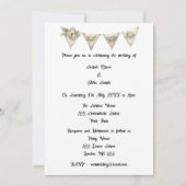 Samen voor altijd bruiloft uitnodiging (Achterkant)