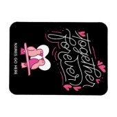 Samen voor altijd Flexibele Foto Magnet Magneet (Horizontaal)