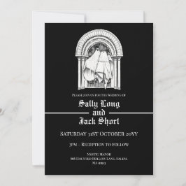 Samen voor altijd geesten bruiloft uitnodiging