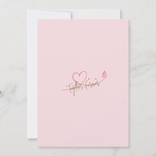 Samen Voor Altijd Kaart (Achterkant)