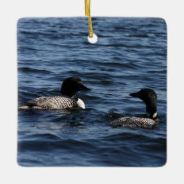 Samen voor altijd keramisch ornament