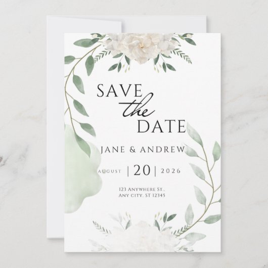 Samen Voor Altijd Save The Date (Voorkant)