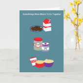 Samen Vriend Jubileum Kaart (Gele Bloem)