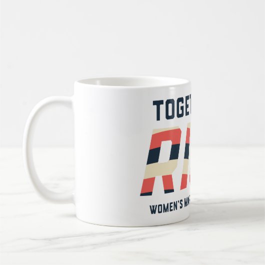 Samen we verhogen koffiemok (Links)