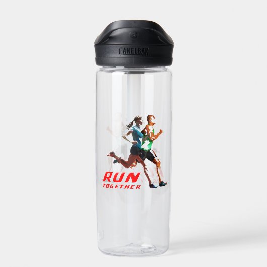 Samen werken | waterfles (Achterkant)