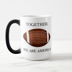 Samen zijn we Amerika  Magische Mok