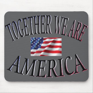 Samen zijn we Amerika Muismat
