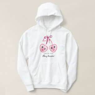 SAMEN ZIJN WE CHERRY GEWELDIG HOODIE