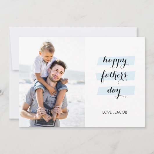 Samen zijn we een leuke vaderdag kaart (Voorkant)