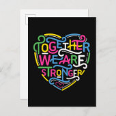 Samen zijn we sterker briefkaart (Voorkant / Achterkant)