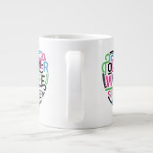 Samen zijn we sterker extra grote beker (Achterkant)