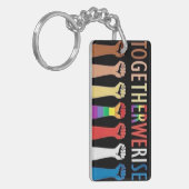 SAMEN ZULLEN WE SLEUTELHANGER STIJGEN / STEMMEN (Voorkant Links)