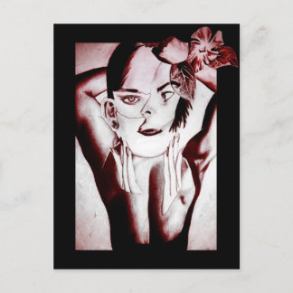 samengekooide schoonheid briefkaart