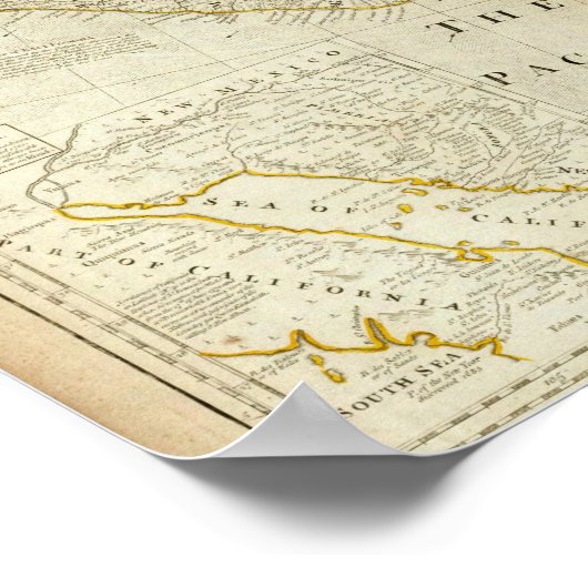 Samengesteld Noord-Amerika Poster (Hoek)