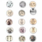 Samengevoegde Siamese Twins Sideshow Freaks Pics A Sticker (Voorkant)