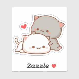 Samenhorigheid kawaii sticker