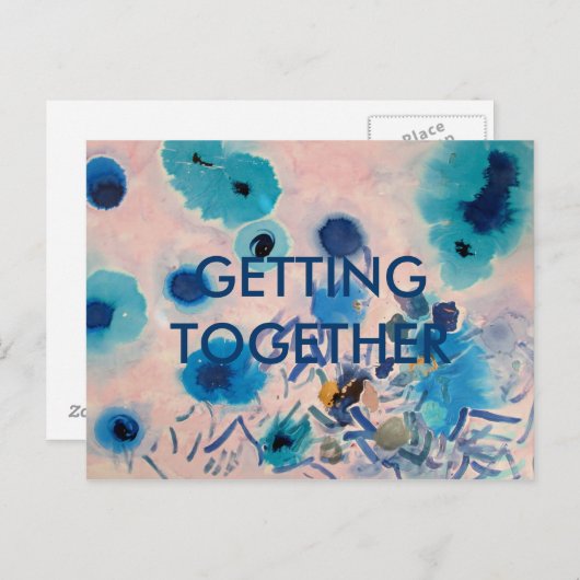 Samenkomen Briefkaart (Voorkant / Achterkant)