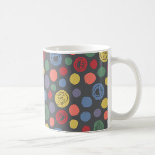 Samenkomend pogether Polka Dot Pattern Koffiemok